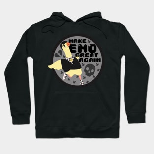 Make Emo Great Again Badge Hoodie